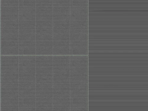 Concrete Roof Tiles 3D Model
