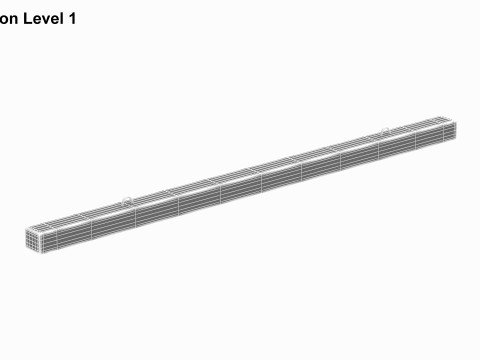 Concrete Slab 3D Model