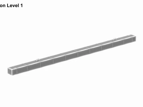Concrete Slab 3D Model