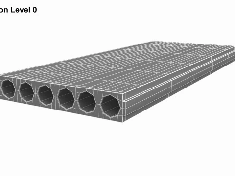 Płyta Betonowa Model 3D