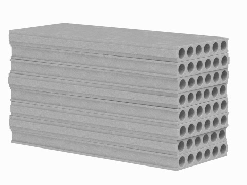 Stack Of Concrete Slabs 3D Модель