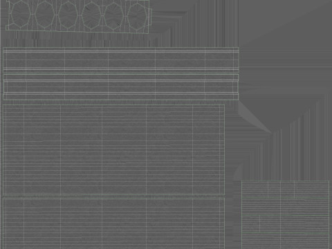 Stack Of Concrete Slabs 3D Модель