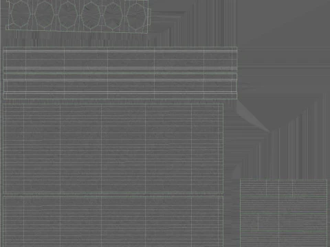 Stack Of Concrete Slabs 3D Model