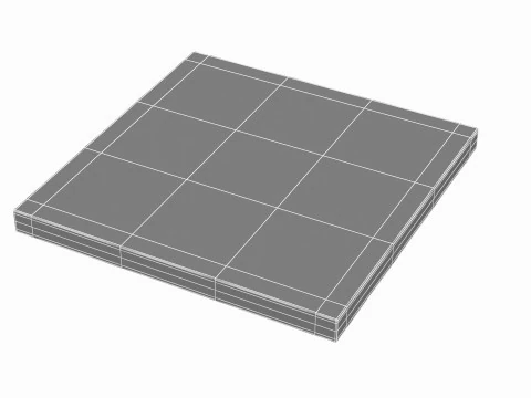 Concrete Slab 3D Model