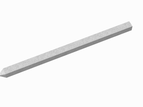 Concrete Slab 3D Modell