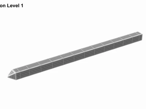 Concrete Slab 3D Model