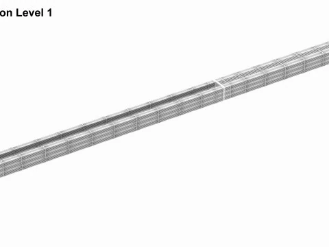 Betonplatte 3D Modell