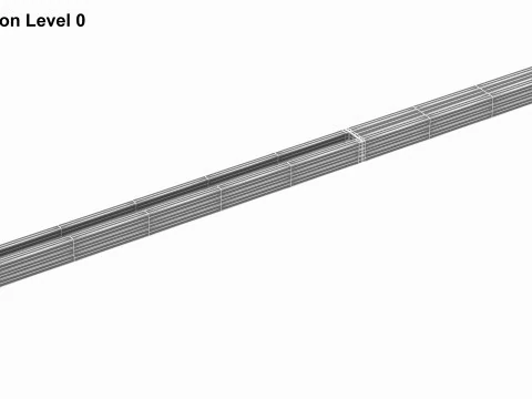 Betonplatte 3D Modell