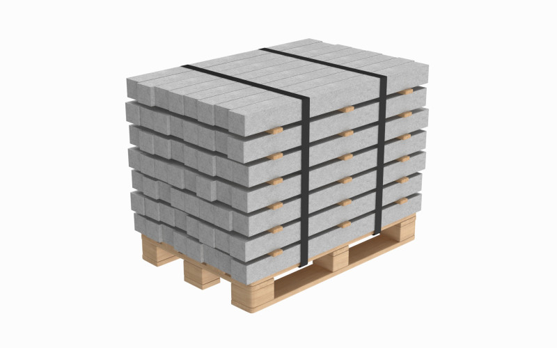 Concrete Slabs On Wood Pallet Modelo 3D .c4d .max .obj .3ds .fbx .stl .blend 