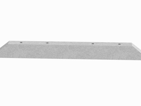 Concrete Spur Slab 3D 모델