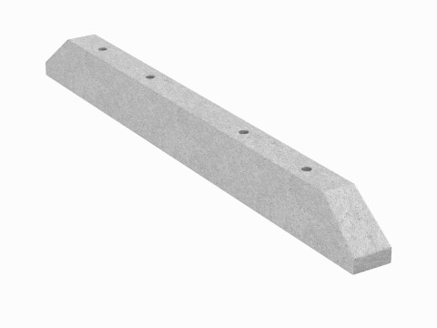 Concrete Spur Slab 3D 모델