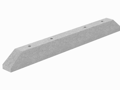 Concrete Spur Slab 3D 모델