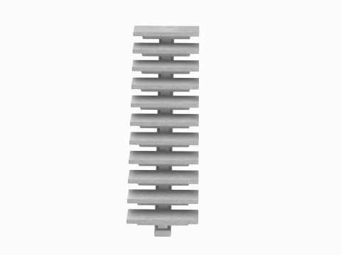 Concrete Stairs 3D 모델