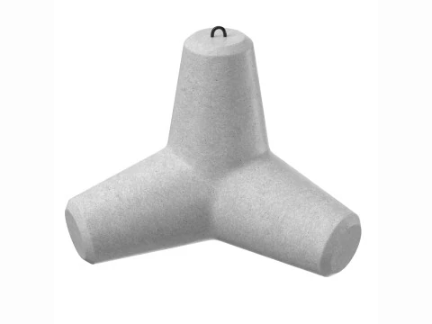 Tetrapoda Beton Model 3D