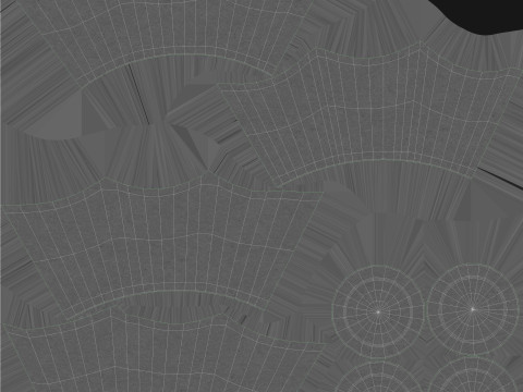 Concrete Tetrapod 3D Модель