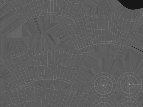 Concrete Tetrapod 3D Model