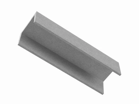 Concrete Trench 3D Model