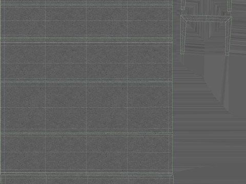 Concrete Trenches Model 3D