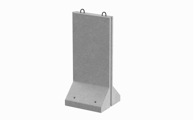 Concrete Wall Panel 3Dモデル .c4d .max .obj .3ds .fbx .stl .blend 