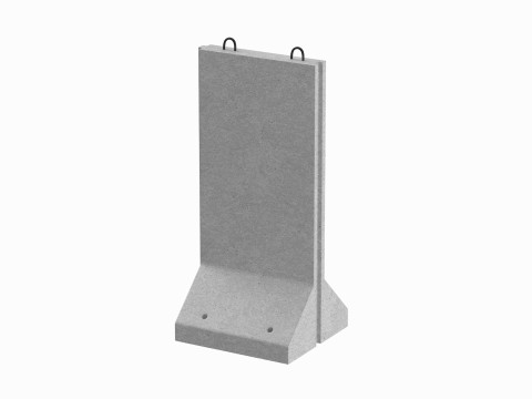 Concrete Wall Panel 3Dモデル