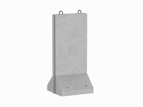 Concrete Wall Panel 3Dモデル