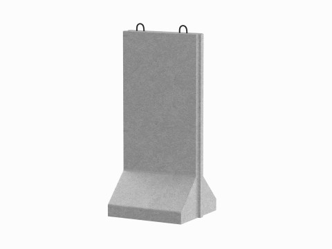 Concrete Wall Panel 3Dモデル