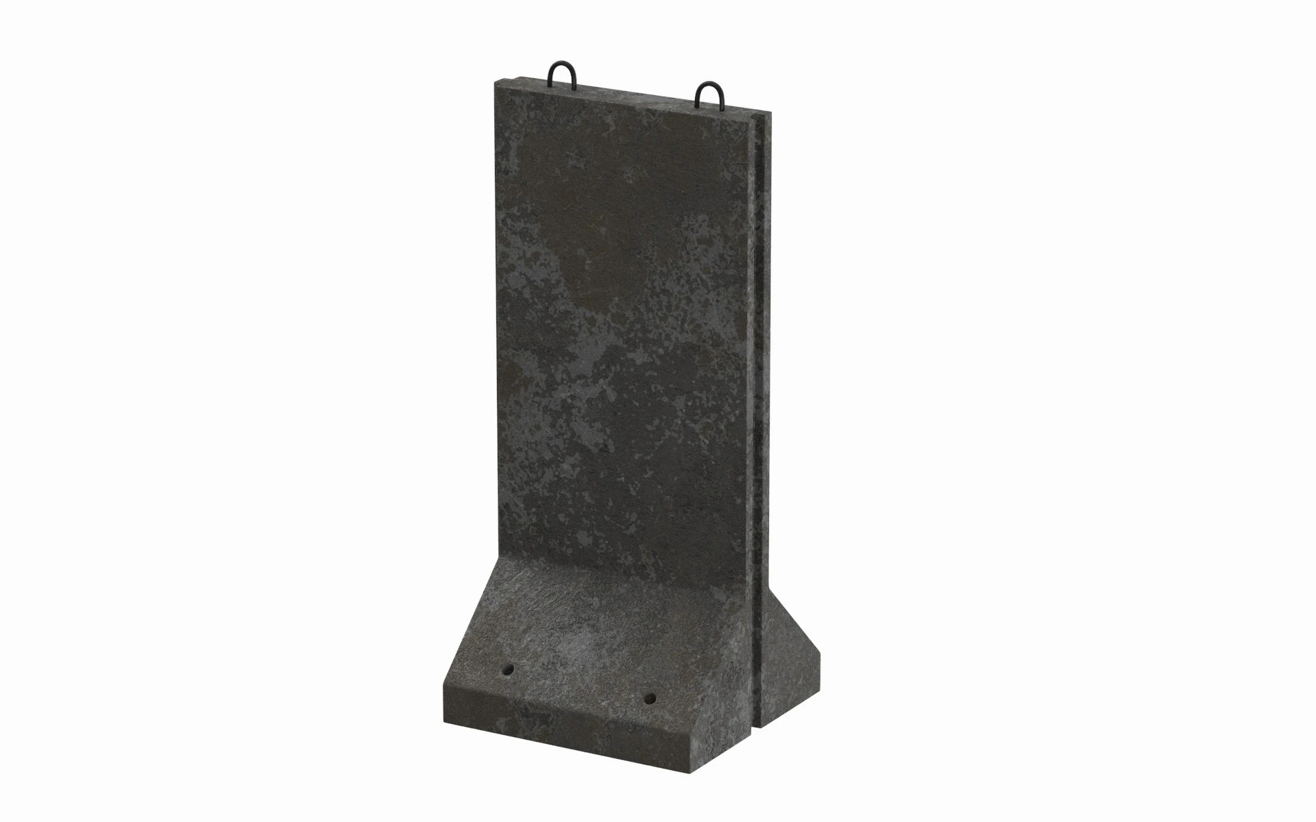 Pannello da muro in cemento Modello 3D .c4d .max .obj .3ds .fbx .stl .blend 