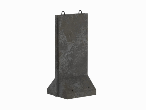 Concrete Wall Panel Modelo 3D
