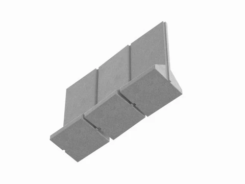 Concrete Wall Panel 3D Model