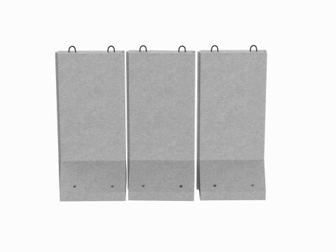 Concrete Wall Panel 3D Модель