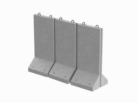 Concrete Wall Panel 3D Модель