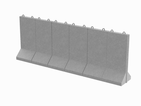 Concrete Wall Panel 3Dモデル