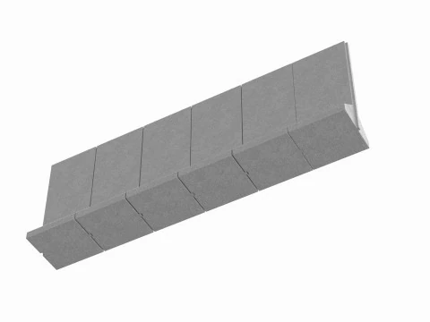 Concrete Wall Panel 3D Model