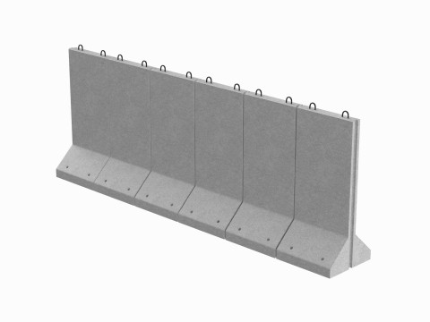 Concrete Wall Panel 3Dモデル