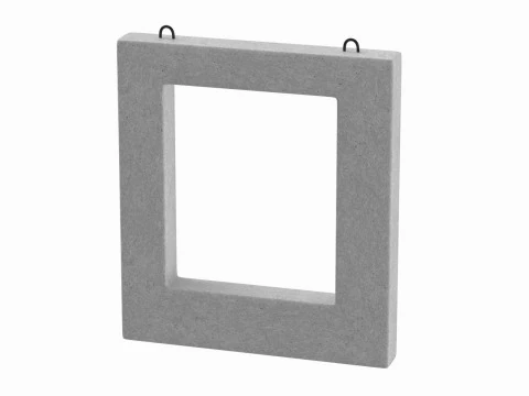 Бетонный Фасад 3D Модель