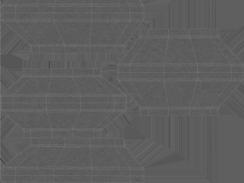 Concrete Facade 3Dモデル