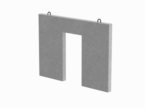 Concrete Wall Panel 3D Model