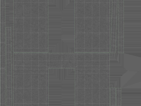 Concrete Wall Panel 3D Model