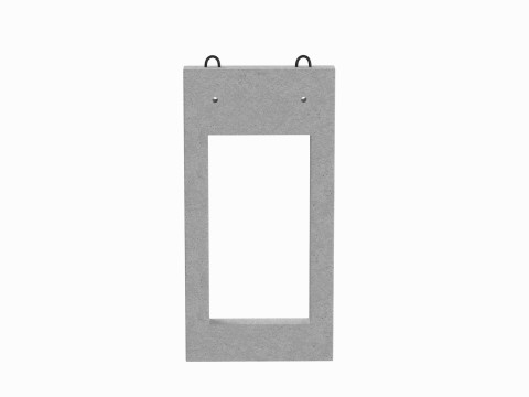 Concrete Window Panel Modelo 3D