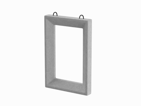 Concrete Window Panel Modèle 3D