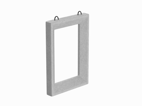 Concrete Window Panel Modèle 3D