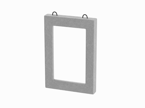 Concrete Window Panel Modèle 3D