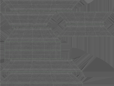Concrete Window Panel Modèle 3D