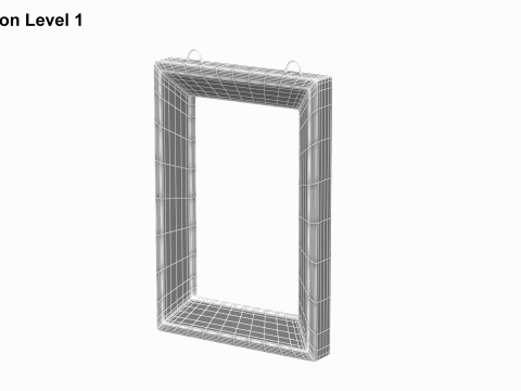 Concrete Window Panel Modèle 3D