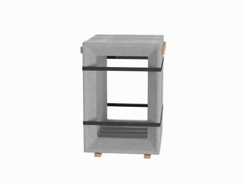 Concrete Window Panels 3D Model