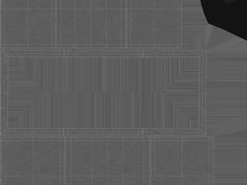 Stack Of Concrete Blocks 3D Model