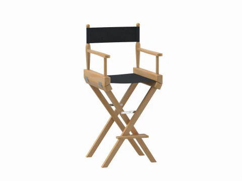 Vorsitzender des Filmregisseurs 3D Modell