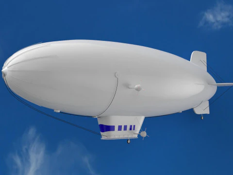 Blimp 3D Model