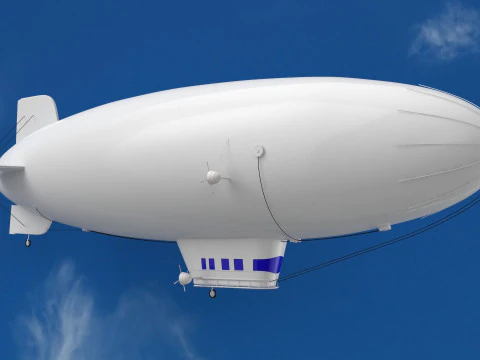 Blimp 3D Model