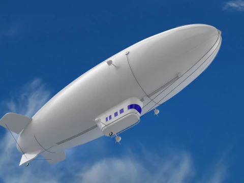 Blimp 3D Model